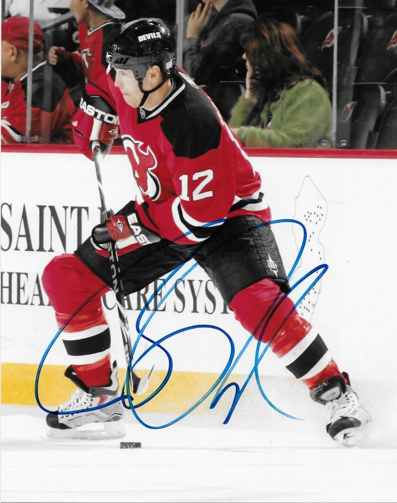 Signed Brian Rolston New Jersey Devils Autographed 8x10 Photo #2 Original