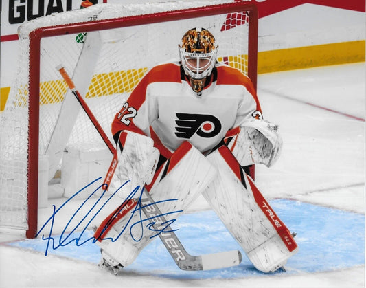 Signed Felix Sandstrom Philadelphia Flyers Autographed 8x10 Photo #2 Original