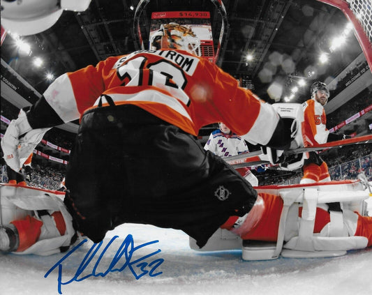 Signed Felix Sandstrom Philadelphia Flyers Autographed 8x10 Photo #5 Original