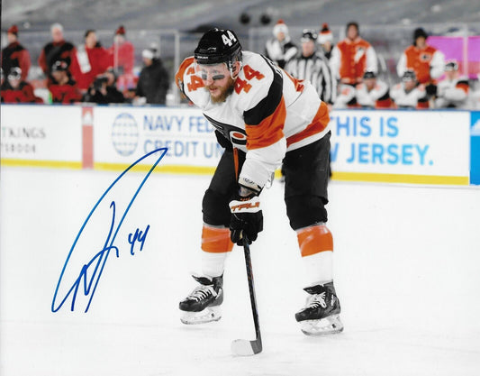 Signed Nicolas Deslauriers Philadelphia Flyers Autographed 8x10 Photo 2 Original
