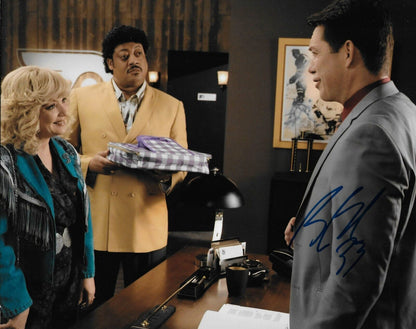 Photo 8x10 des Goldbergs #2 signée par Brian Boucher, Flyers de Philadelphie