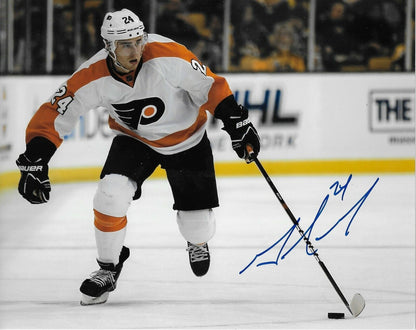 Photo 8x10 autographiée par Matt Read des Flyers de Philadelphie #1 Original