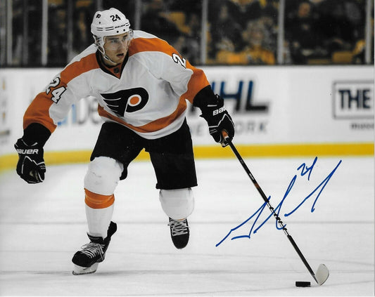 Photo 8x10 autographiée par Matt Read des Flyers de Philadelphie #1 Original