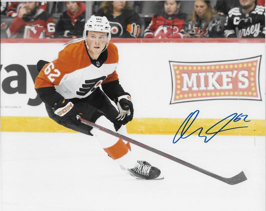 Signé Olle Lycksell Philadelphia Flyers Dédicacé 8x10 Photo #2 Original