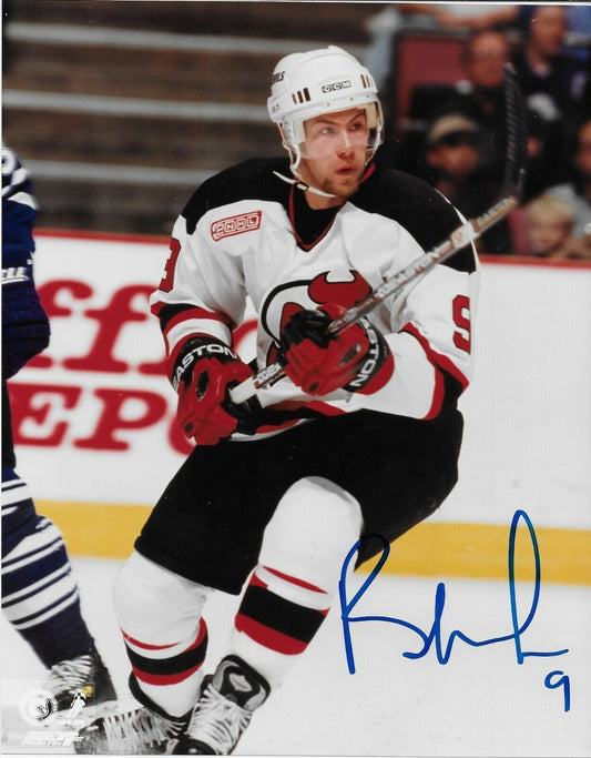 Signed Brendan Morrison New Jersey Devils Autographed 8x10 Photo #1 Original