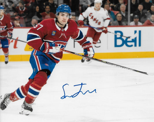 Signed Sean Farrell Montreal Canadiens Autographed 8x10 Photo #6 Original