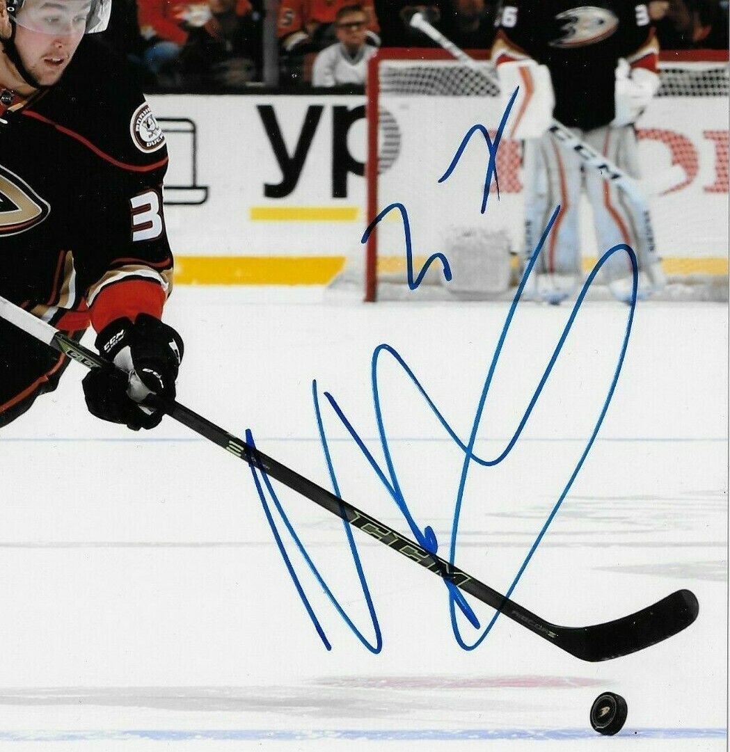 Signed Nick Ritchie Anaheim Ducks Autographed 8x10 Photo #1 Original