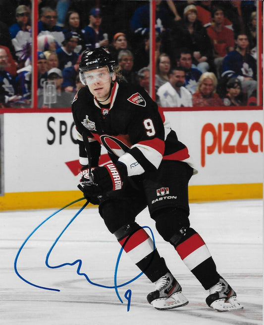 Signed Milan Michalek Ottawa Senators Autographed 8x10 Photo #2 Original