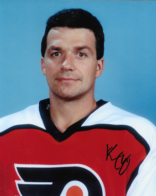 Signed Kevin McCarthy Philadelphia Flyers Autographed 8x10 Photo #1 Original