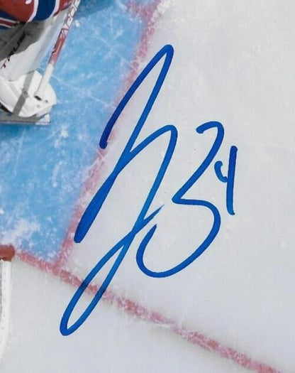 Photo autographiée 8x10 signée par Jake Allen des Canadiens de Montréal #2 Signature privée