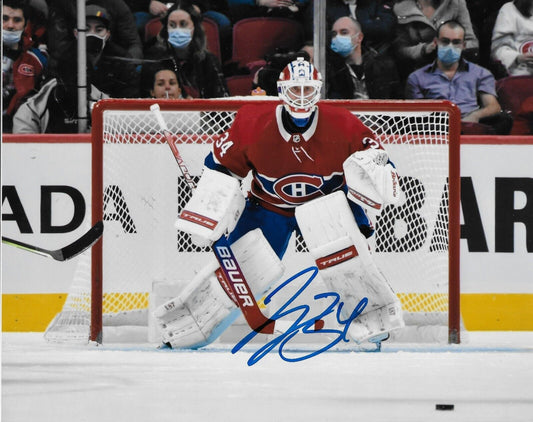 Photo autographiée 8x10 signée par Jake Allen des Canadiens de Montréal #7 Signature privée
