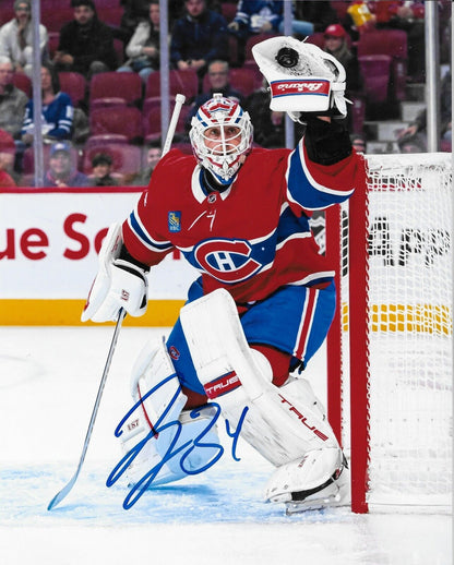 Photo autographiée 8x10 signée par Jake Allen des Canadiens de Montréal #8 Signature privée