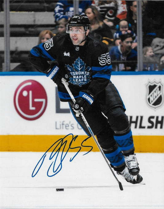 Signed Mark Giordano Toronto Maple Leafs Autographed 8x10 Photo #3 Original