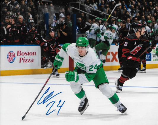 Photo autographiée 8x10 de Connor Dewar des Maple Leafs de Toronto #2 originale
