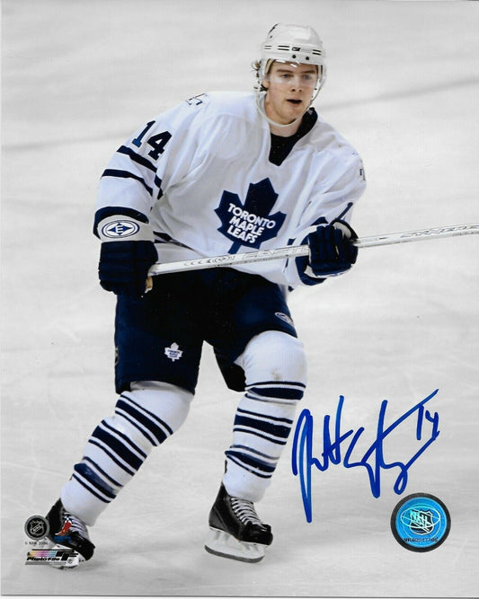 Signed Matt Stajan Toronto Maple Leafs Autographed 8x10 Photo #2 Original