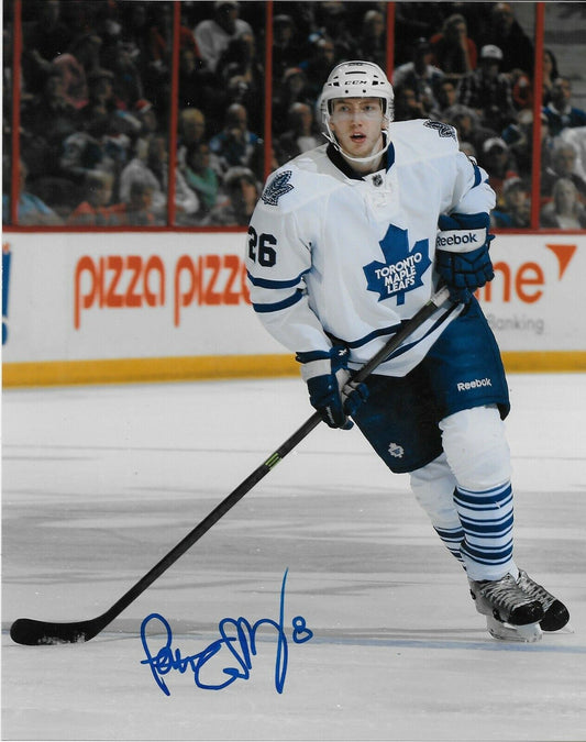 Signed Petter Granberg Toronto Maple Leafs Autographed 8x10 Photo #1 Original