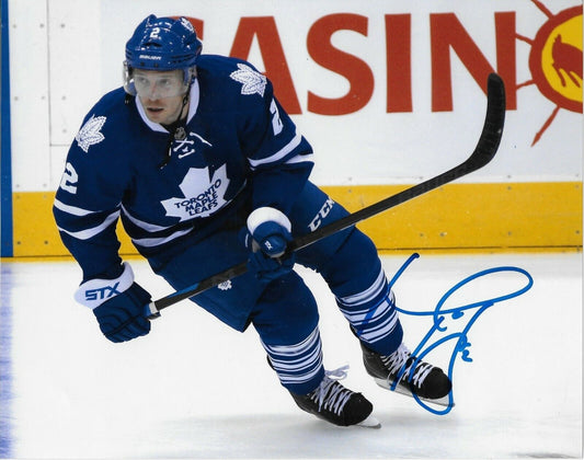 Signed Matt Hunwick Toronto Maple Leafs Autographed 8x10 Photo #1 Original