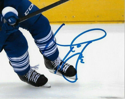 Signed Matt Hunwick Toronto Maple Leafs Autographed 8x10 Photo #1 Original