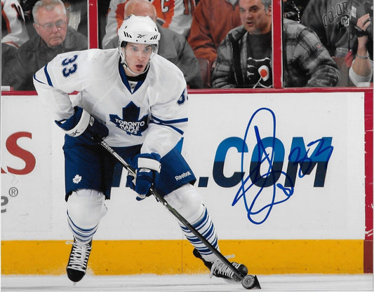 Signed Luca Caputi Toronto Maple Leafs Autographed 8x10 Photo #1 Original