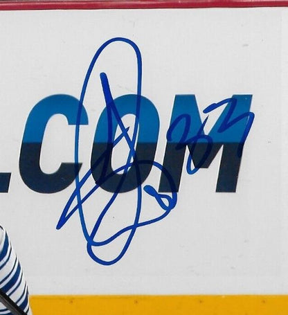 Signed Luca Caputi Toronto Maple Leafs Autographed 8x10 Photo #1 Original
