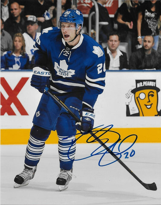 Signed David Steckel Toronto Maple Leafs Autographed 8x10 Photo #1 Original