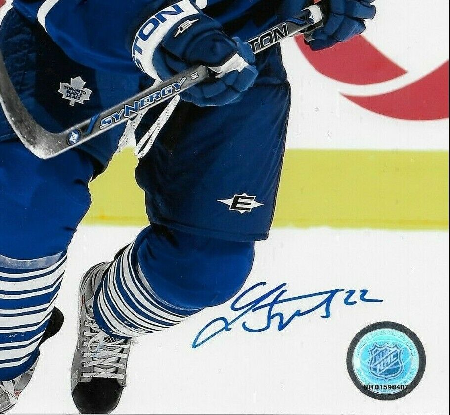 Signed Lee Stempniak Toronto Maple Leafs Autographed 8x10 Photo #1 Original