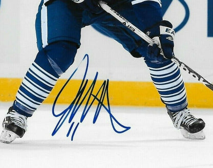 Signed Jay McClement Toronto Maple Leafs Autographed 8x10 Photo #1 Original