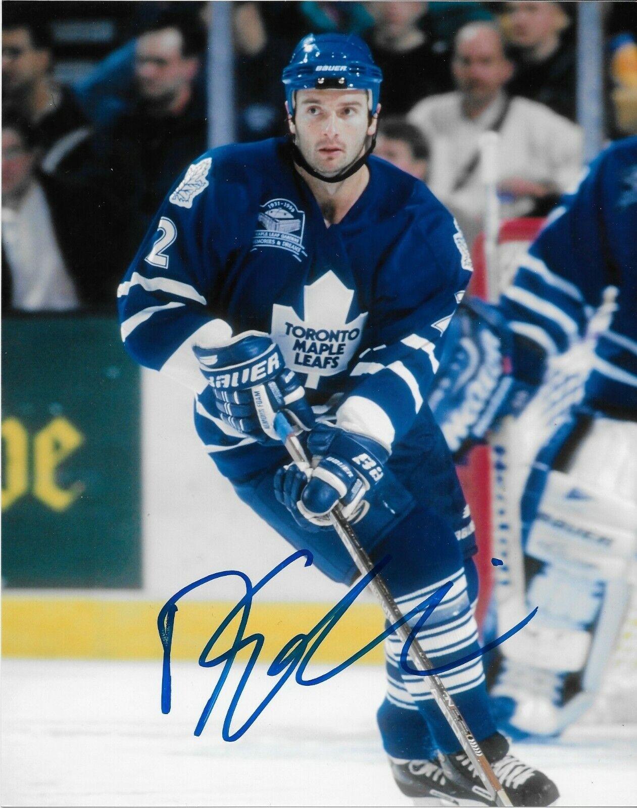 Signed Dallas Eakins Toronto Maple Leafs Autographed 8x10 Photo #2 Original