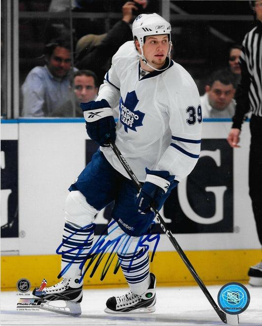 Signed John Mitchell Toronto Maple Leafs Autographed 8x10 Photo #1 Original