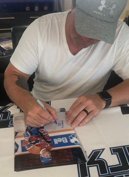 Signed Paul Dipietro Toronto Maple Leafs Autographed 8x10 Photo #4 Original