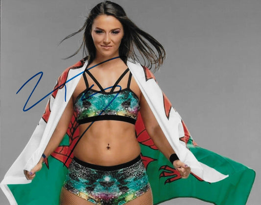 Photo autographiée de Tegan Nox Wrestling WWE NXT 8x10 #4 Original