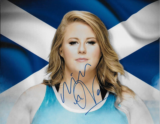 Photo autographiée de la WWE 8x10 signée Piper Niven Wrestling #2