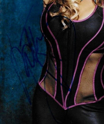 Photo autographiée de Natalya Neidhart Wrestling WWE NXT 8x10 #8 Original