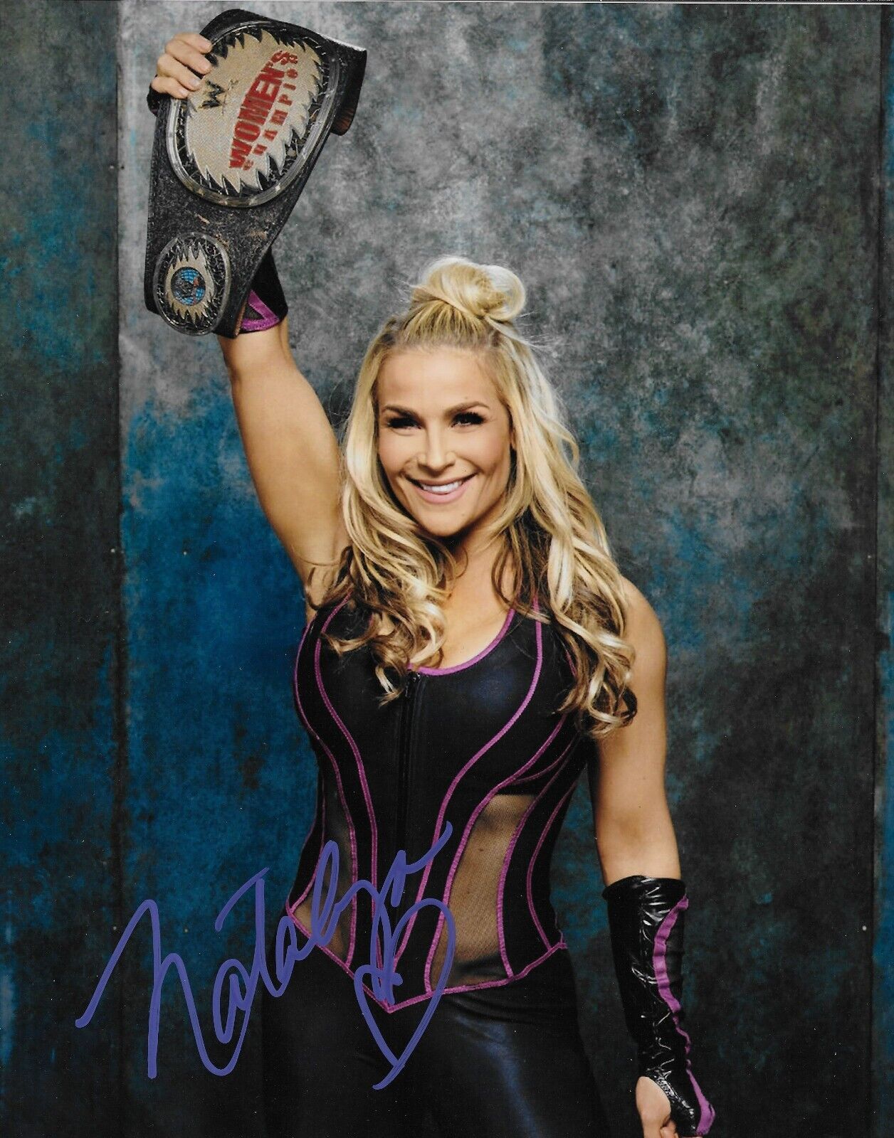 Signed Natalya Neidhart Wrestling Autographed WWE NXT 8x10 Photo #11 Original