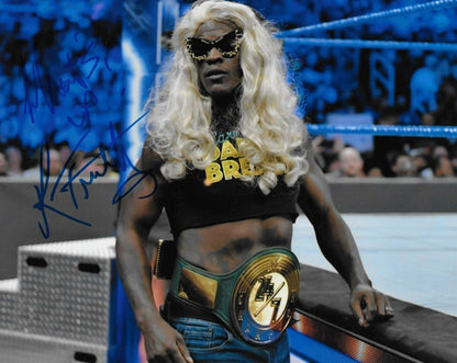 Photo autographiée WWE NXT 8x10 signée R-Truth Wrestling #3 Original