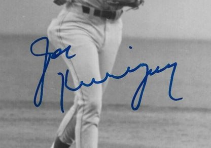 Photo autographiée 8x10 signée par Joe Kerrigan des Expos de Montréal #1