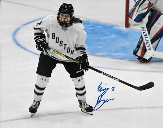 Signed Emily Brown PWHL Boston Womens Hockey autographed 8x10 Photo #3 Original