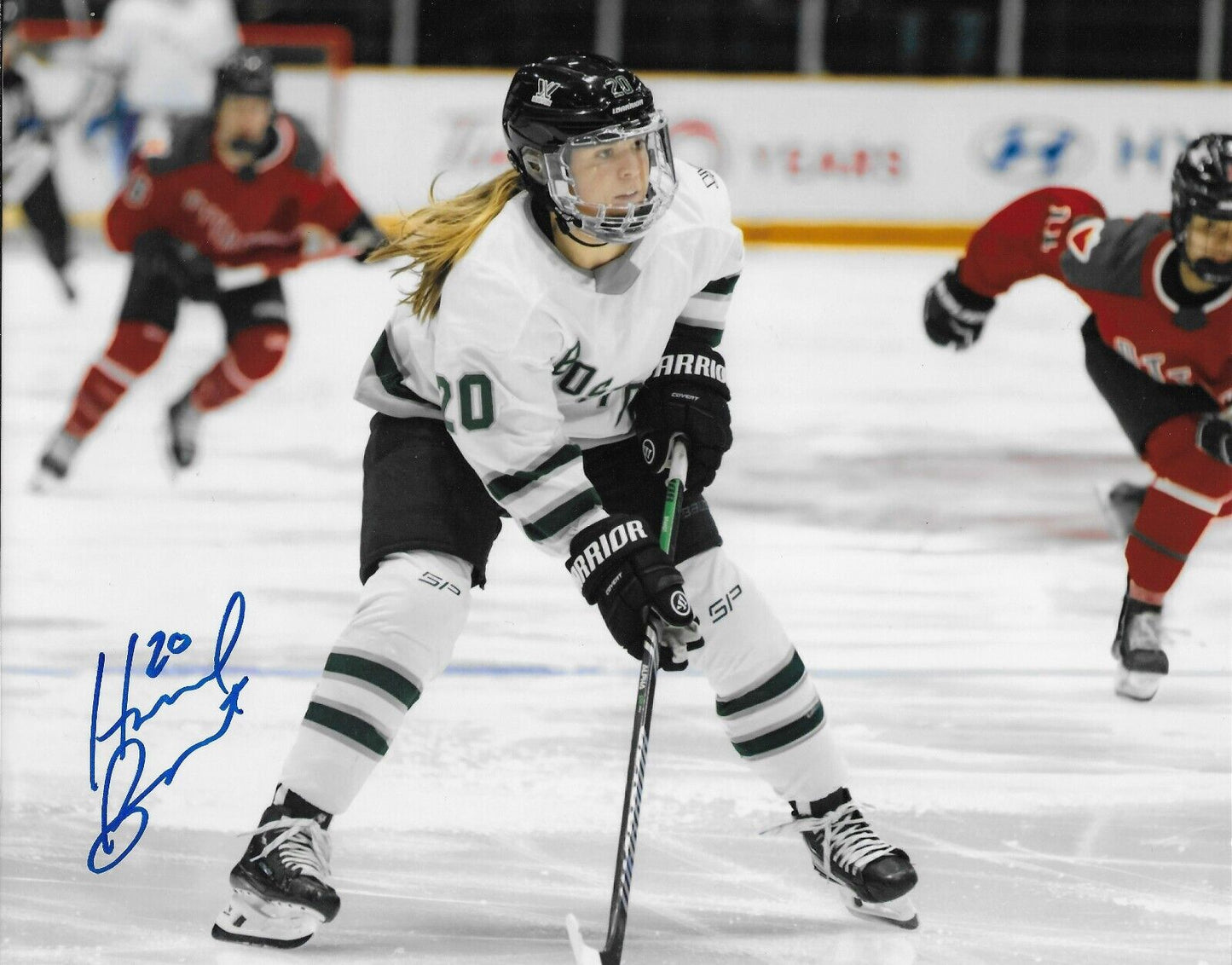 Signed Hannah Brand PWHL Boston Womens Hockey autographed 8x10 Photo #7 Original