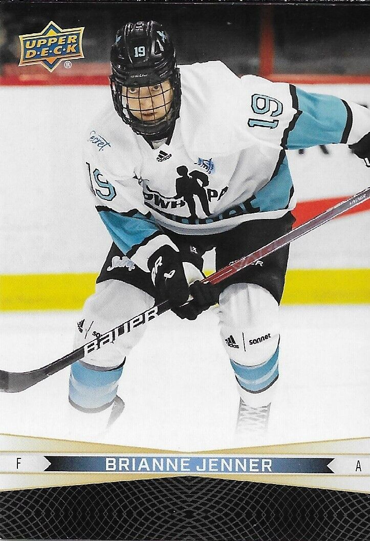 Carte Tim Hortons Upper Deck 2023/24 signée Hannah Brandt #98 Original