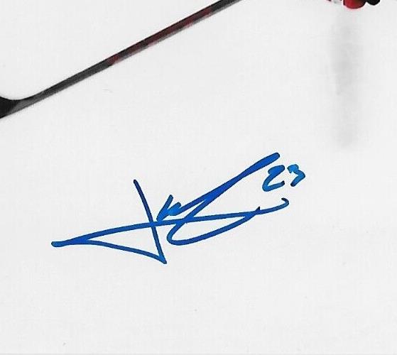 Signed Jake Christiansen Columbus Blue Jackets Autographed 8x10 Photo 4 Original