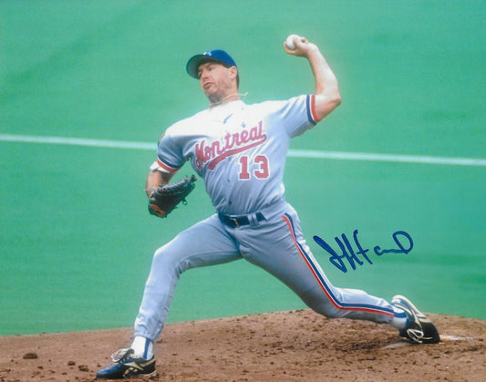 Signed Jeff Fassero  Montreal Expos Autographed 8x10 Photo #1 Original