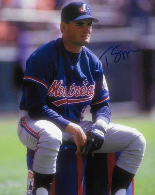 Signed Tim Spehr Montreal Expos Autographed 8x10 Photo #1 Original