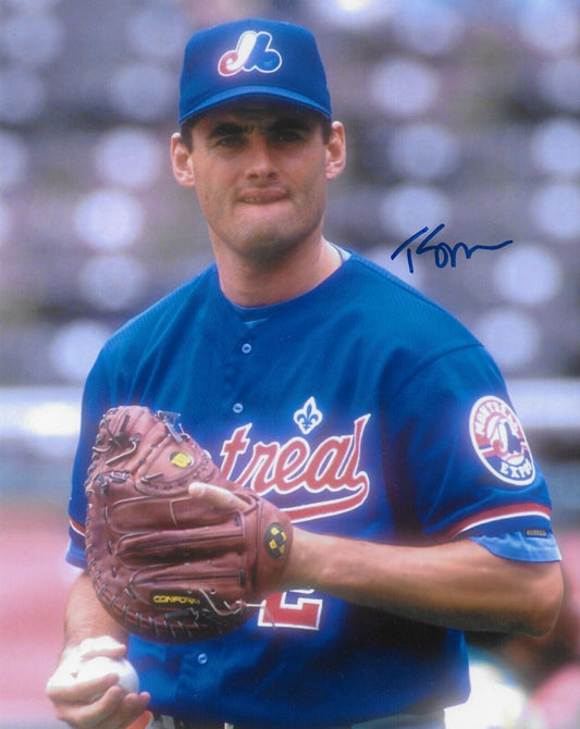 Signed Tim Spehr Montreal Expos Autographed 8x10 Photo #2 Original