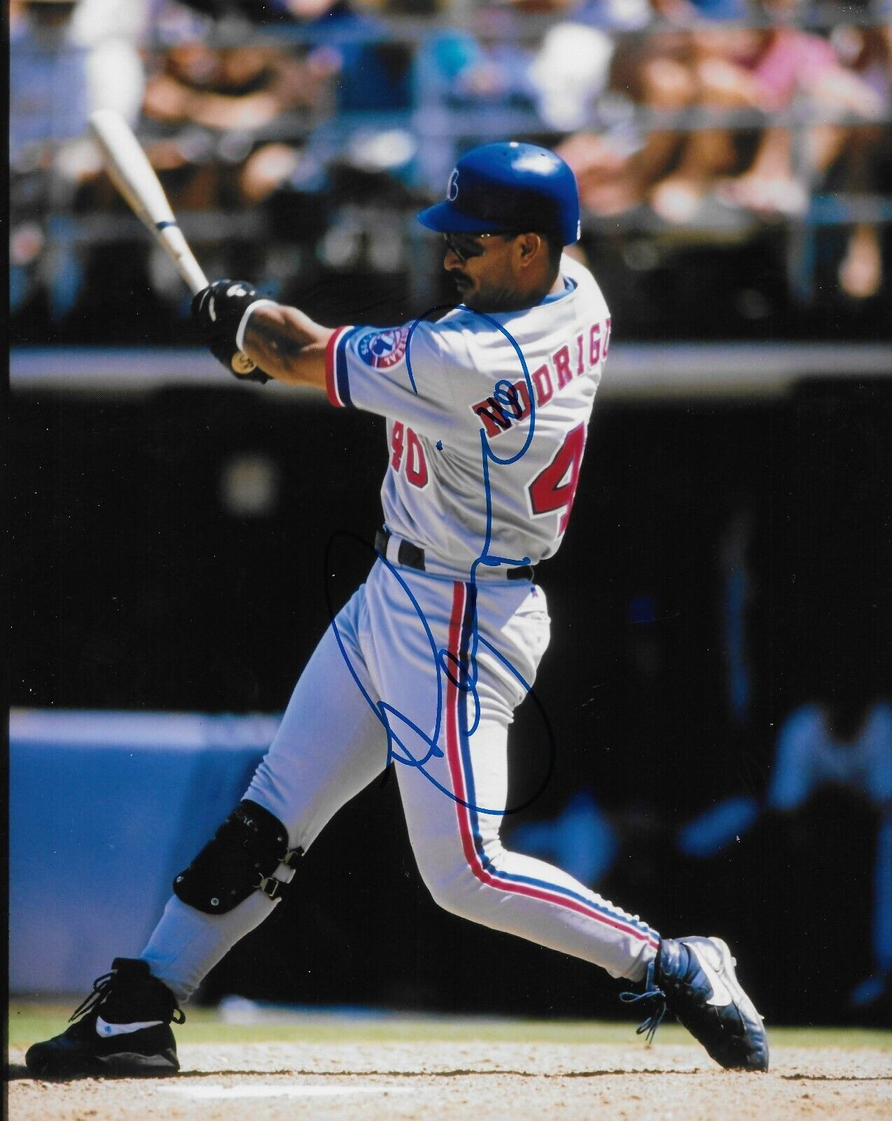 Signed Henry Rodriguez Montreal Expos Autographed 8x10 Photo #2 Original