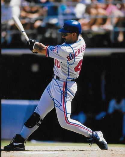 Signed Henry Rodriguez Montreal Expos Autographed 8x10 Photo #2 Original
