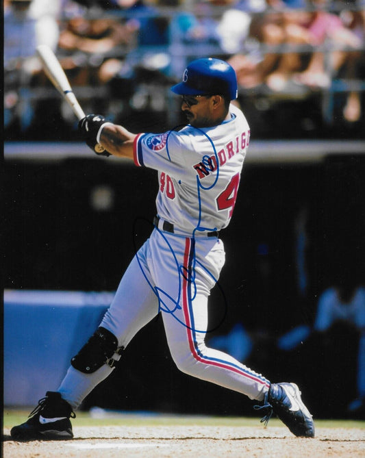Signed Henry Rodriguez Montreal Expos Autographed 8x10 Photo #2 Original