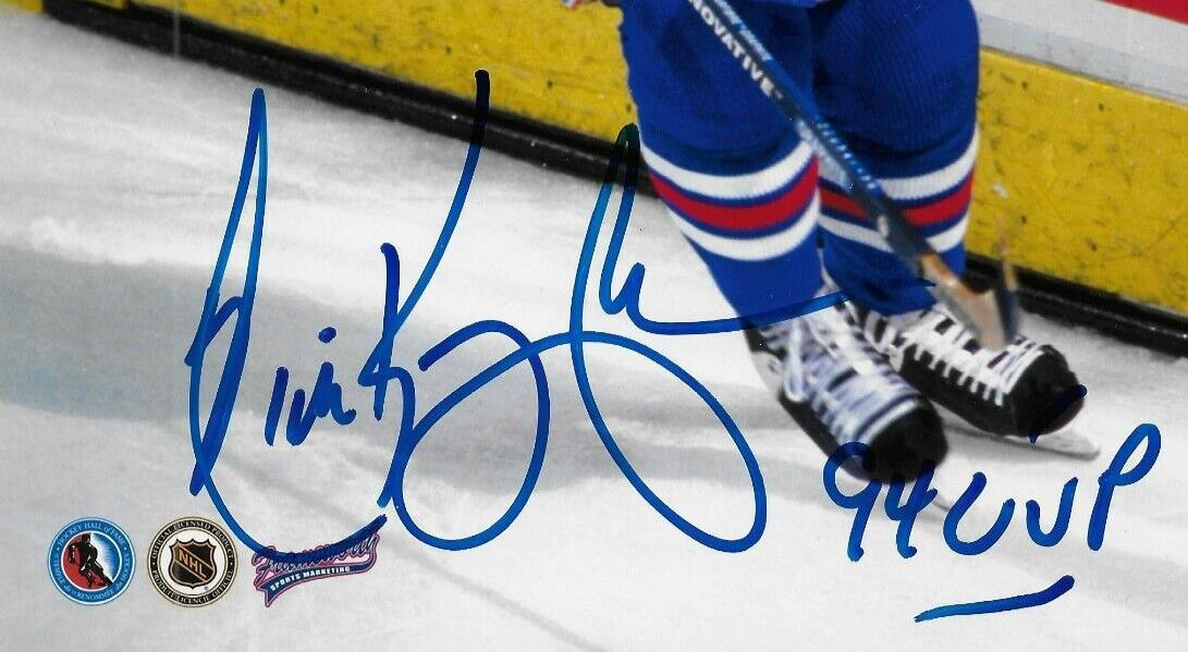 Signed Nick Kypreos New York Rangers Autographed 8x10 Photo #2 Original