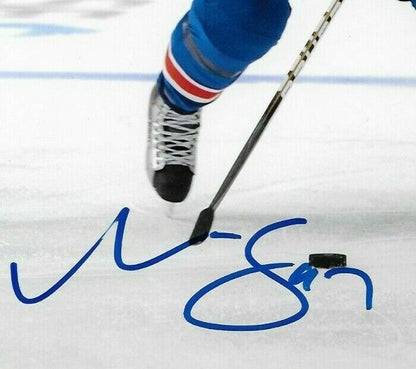 Signed Matt Gilroy New York Rangers Autographed 8x10 Photo #2 Original