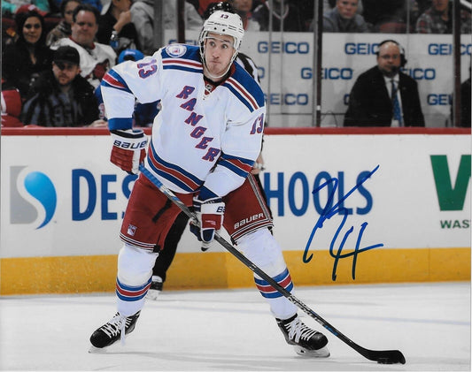 Signed Kevin Hayes New York Rangers Autographed 8x10 Photo #1 Original