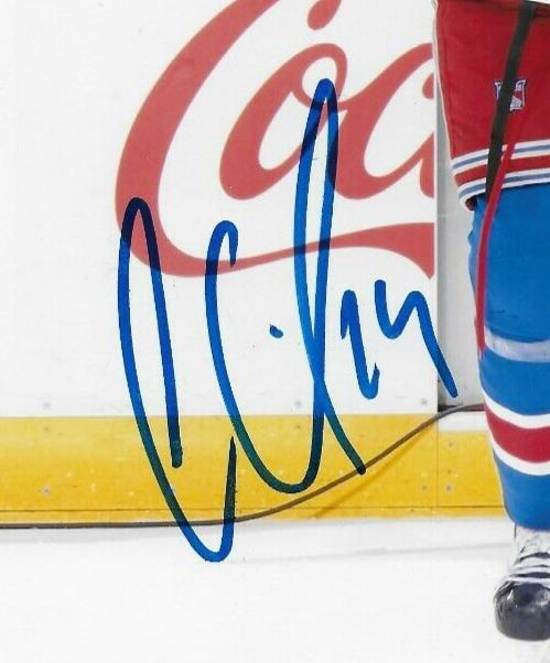 Signed Oscar Lindbergl New York Rangers Autographed 8x10 Photo #1 Original